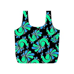 Peacock Pattern Full Print Recycle Bag (s) by designsbymallika