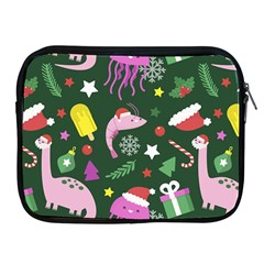 Colorful Funny Christmas Pattern Apple Ipad 2/3/4 Zipper Cases