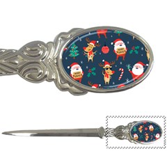 Funny Christmas Pattern Letter Opener by Vaneshart