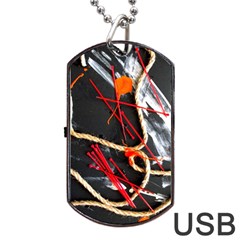 Collage 1 1 Dog Tag Usb Flash (one Side) by bestdesignintheworld