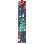 Colorful Funny Christmas Pattern Large Book Marks Front