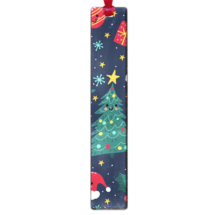 Colorful Funny Christmas Pattern Large Book Marks