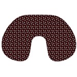 Grey Star Navy Burgundy Travel Neck Pillow Front