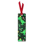 Christmas Funny Pattern Dinosaurs Small Book Marks Front