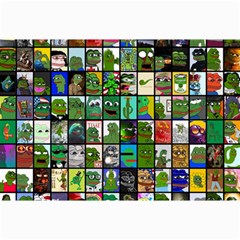 Pepe The Frog Memes Of 2019 Picture Patchwork Pattern Canvas 20  X 30  by snek