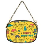 Colorful Funny Christmas Pattern Cool Ho Ho Ho Lol Chain Purse (Two Sides)