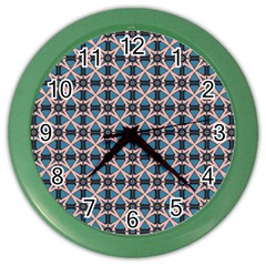 Df Alhambrine Cetta Color Wall Clock by deformigo