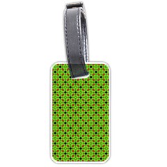 Texture Seamless Christmas Luggage Tag (one Side) by HermanTelo