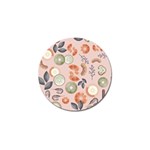 Hygge Seamless Pattern Golf Ball Marker (4 pack)