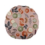 Hygge Seamless Pattern Standard 15  Premium Flano Round Cushions