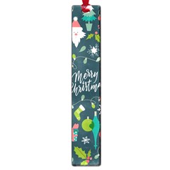 Funny Christmas Pattern Background Large Book Marks by Vaneshart