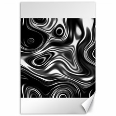 Wave Abstract Lines Canvas 24  X 36  by HermanTelo