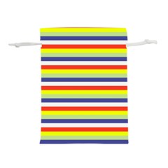 Stripey 2 Lightweight Drawstring Pouch (l) by anthromahe