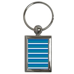 Stripey 3 Key Chain (rectangle) by anthromahe