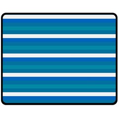 Stripey 3 Fleece Blanket (medium)  by anthromahe