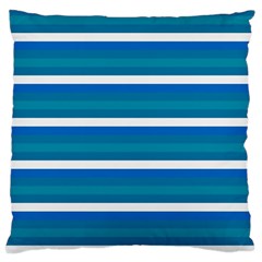 Stripey 3 Large Cushion Case (two Sides) by anthromahe