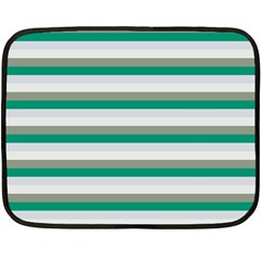 Stripey 4 Fleece Blanket (mini) by anthromahe