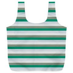 Stripey 4 Full Print Recycle Bag (xxl) by anthromahe