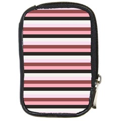 Stripey 5 Compact Camera Leather Case by anthromahe