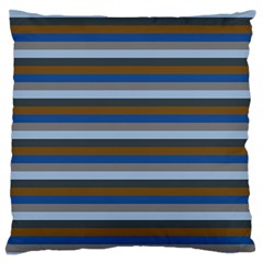 Stripey 7 Standard Flano Cushion Case (one Side) by anthromahe