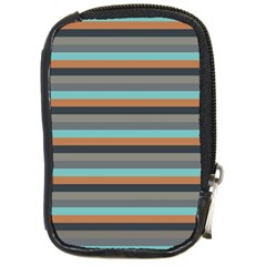 Stripey 10 Compact Camera Leather Case
