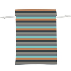 Stripey 10  Lightweight Drawstring Pouch (xl) by anthromahe