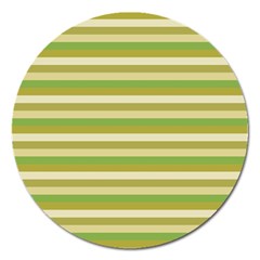 Stripey 11 Magnet 5  (round) by anthromahe