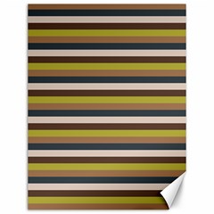 Stripey 12 Canvas 12  X 16  by anthromahe