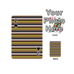 Stripey 12 Playing Cards 54 Designs (mini) by anthromahe