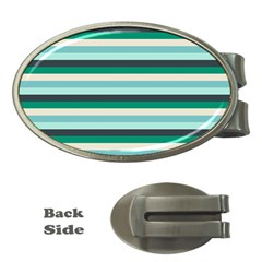 Stripey 14 Money Clips (oval)  by anthromahe