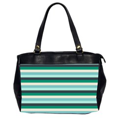 Stripey 14 Oversize Office Handbag (2 Sides) by anthromahe