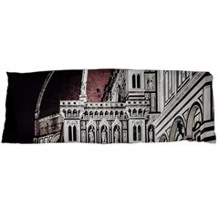 Santa Maria Del Fiore  Cathedral At Night, Florence Italy Body Pillow Case (dakimakura) by dflcprints