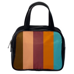 Stripey 15 Classic Handbag (one Side) by anthromahe