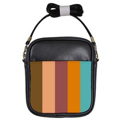 Stripey 15 Girls Sling Bag by anthromahe