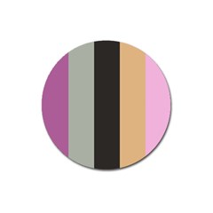 Stripey 16 Magnet 3  (round) by anthromahe