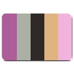 Stripey 16 Large Doormat  by anthromahe