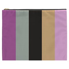 Stripey 16 Cosmetic Bag (xxxl) by anthromahe