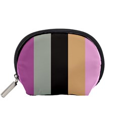 Stripey 16 Accessory Pouch (small) by anthromahe