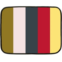 Stripey 18 Fleece Blanket (mini) by anthromahe