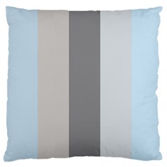 Stripey 24 Large Flano Cushion Case (two Sides) by anthromahe