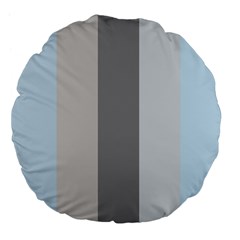 Stripey 24 Large 18  Premium Flano Round Cushions by anthromahe