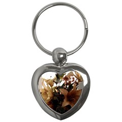 Lilies 1 1 Key Chain (heart) by bestdesignintheworld