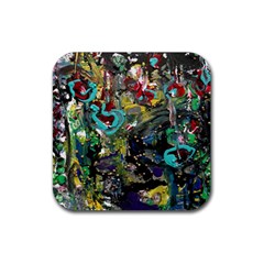 Forest 1 1 Rubber Coaster (square)  by bestdesignintheworld