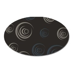 Rounder Iii Oval Magnet by anthromahe