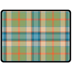 Tartan Scotland Seamless Plaid Pattern Vintage Check Color Square Geometric Texture Fleece Blanket (large)  by Wegoenart