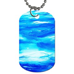 Sky 1 1 Dog Tag (one Side)