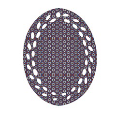 Grappa Oval Filigree Ornament (two Sides) by deformigo
