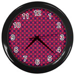 Flowerick Wall Clock (Black)