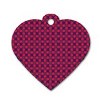 Flowerick Dog Tag Heart (One Side)