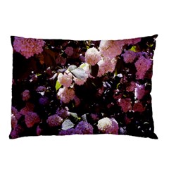 Purple Snowballs Pillow Case by okhismakingart